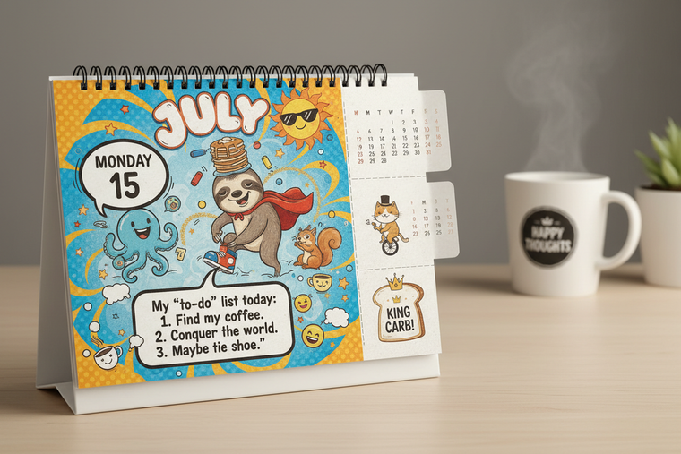 Funny Calendars That Make Every Day Better